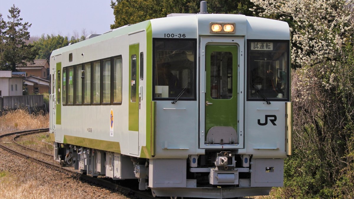 Jr東 キハ100 36磐越東線試運転 2nd Train鉄道ニュース