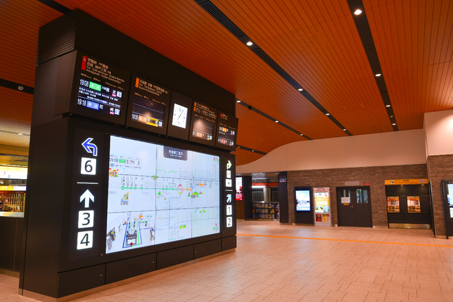 【近鉄】大和西大寺駅の南北自由通路・中央改札口が供用開始