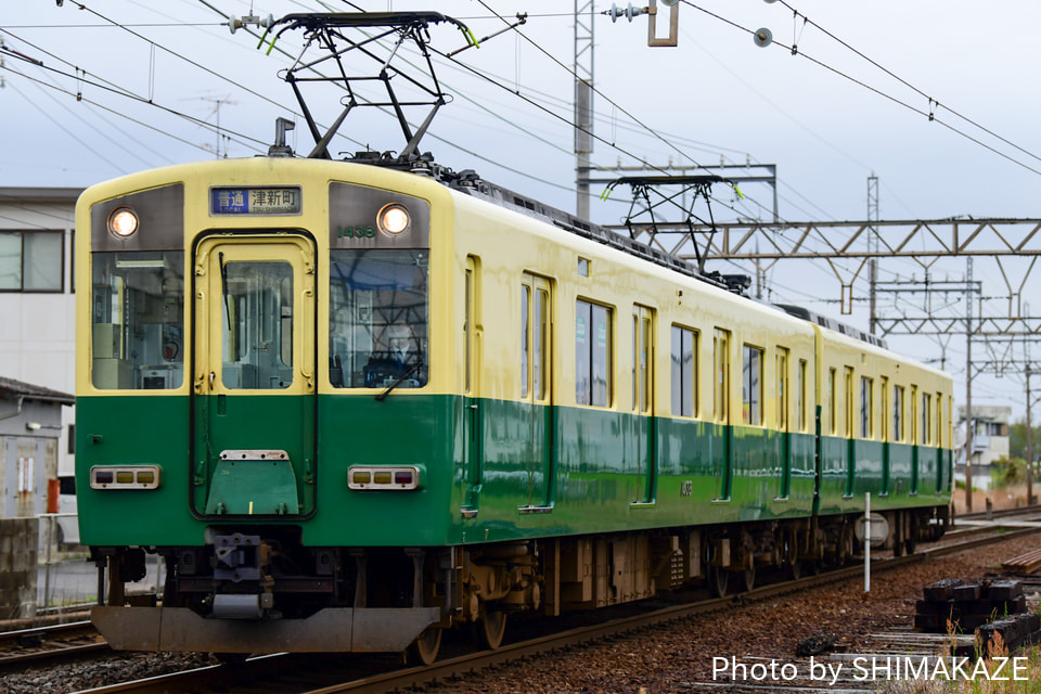 【近鉄】1440系 VW38 (三重交通復刻塗装)  名古屋線ローカル運用の拡大写真