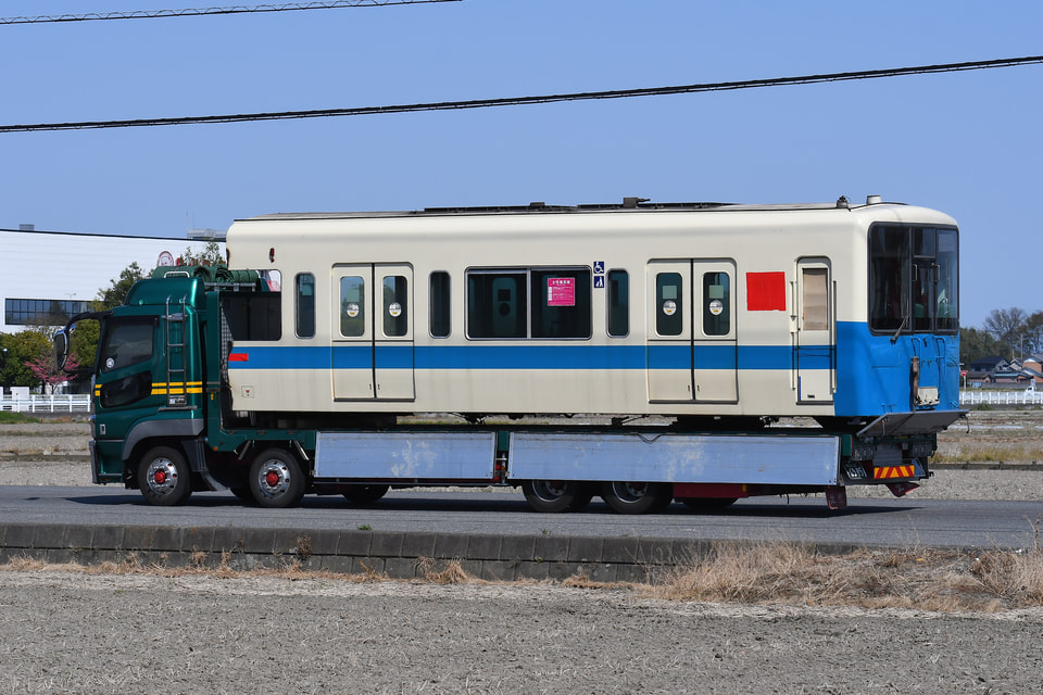 【小田急】8000形8264F(小田原方2両) 廃車・搬出の拡大写真