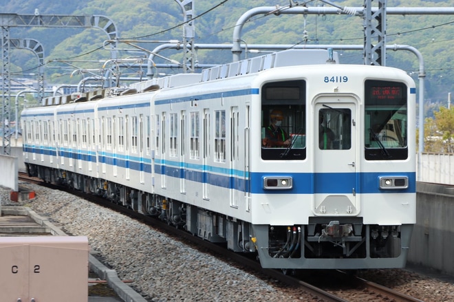 【東武】8000系81119F出場試運転を栃木駅で撮影した写真
