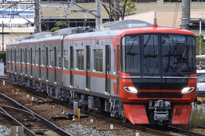 【名鉄】9500系9505F営業運転開始を神宮前駅で撮影した写真