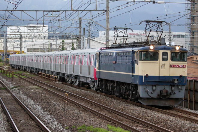【都営】大江戸線12-600形12-781F 甲種輸送を鴨宮駅で撮影した写真