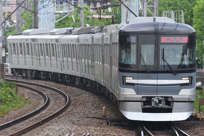 【メトロ】13000系13101F 検査出場試運転を江田駅で撮影した写真