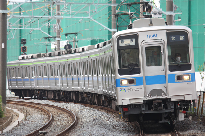 【東武】10030系11651F 野田線での営業運転開始を不明で撮影した写真
