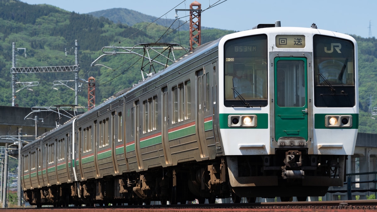 JR東】719系H-20編成+H-19編成廃車回送 |2nd-train鉄道ニュース