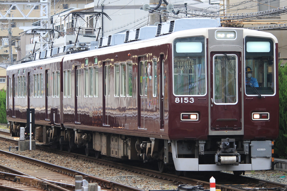 【阪急】8000系 8008F 10両増結試験実施の拡大写真