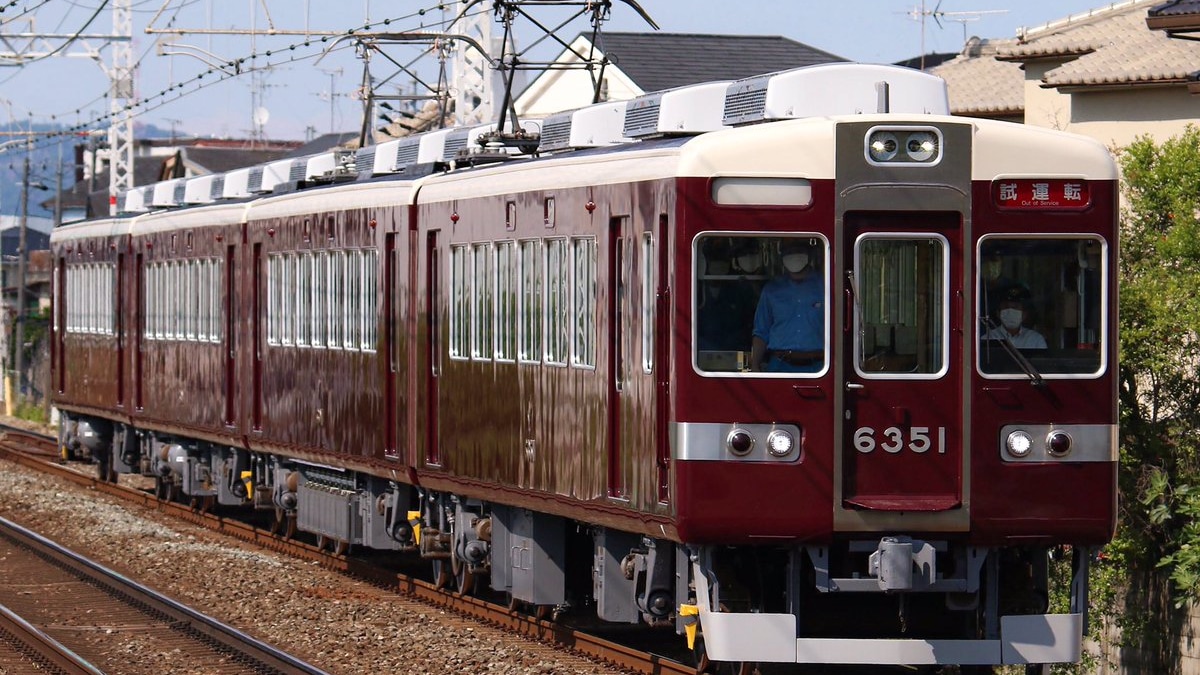 阪急】6300系6351F出場試運転 |2nd-train鉄道ニュース
