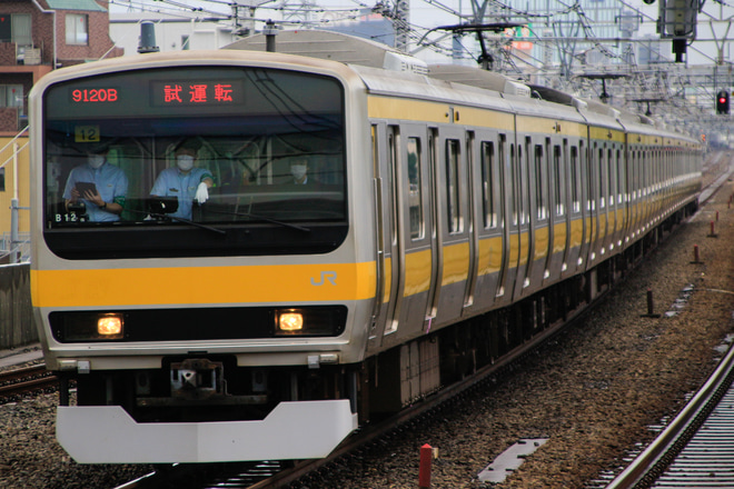 【JR東】E231系ミツB12編成試運転を西荻窪駅駅で撮影した写真