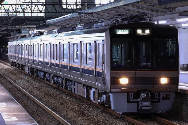 【JR西】207系T3編成網干総合車両所本所出場を東加古川駅で撮影した写真