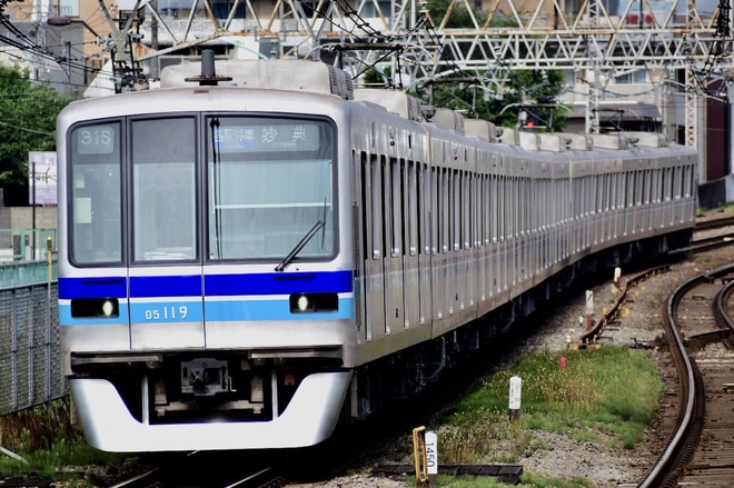 【メトロ】05系05-119Fが運用復帰を荻窪駅で撮影した写真