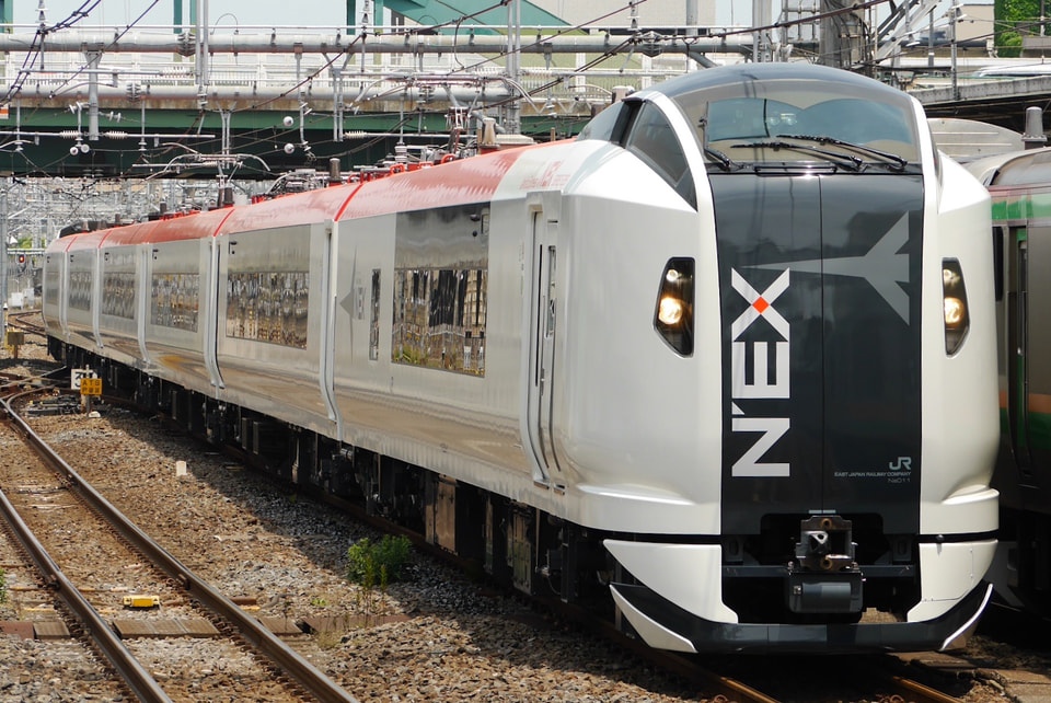 【JR東】E259系Ne011編成 大宮総合車両センター出場回送の拡大写真