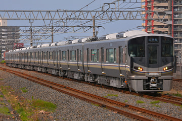 【JR西】225系100番台I10編成出場試運転