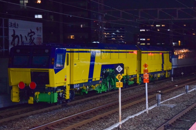 【JR西】マルタイ甲種輸送を西九条駅で撮影した写真