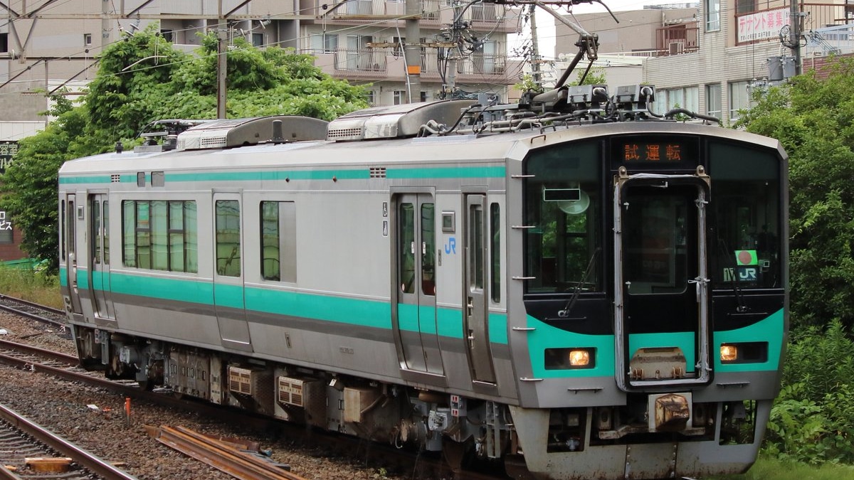 JR西】125系クモハ125-17が吹田総合車両所本所出場試運転 |2nd-train 