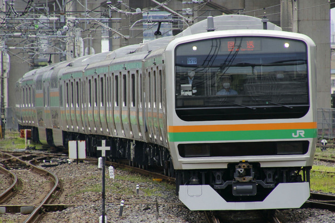 【JR東】E231系U519編成大宮総合車両センター出場回送