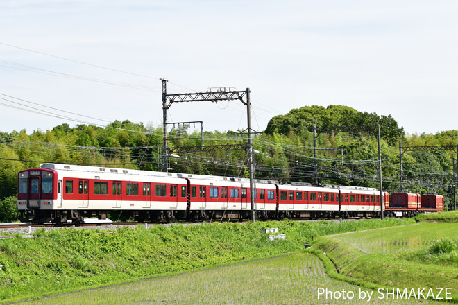 【近鉄】モト2両+8810系FL16試運転を西ノ京～尼ヶ辻間で撮影した写真