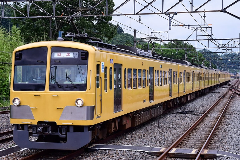 【西武】9000系9105Fのうち4両が武蔵丘への拡大写真
