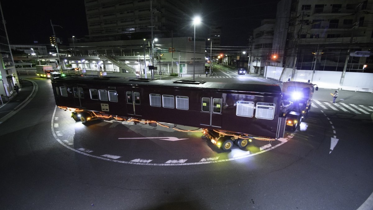 阪急】3000系3054F廃車陸送 |2nd-train鉄道ニュース