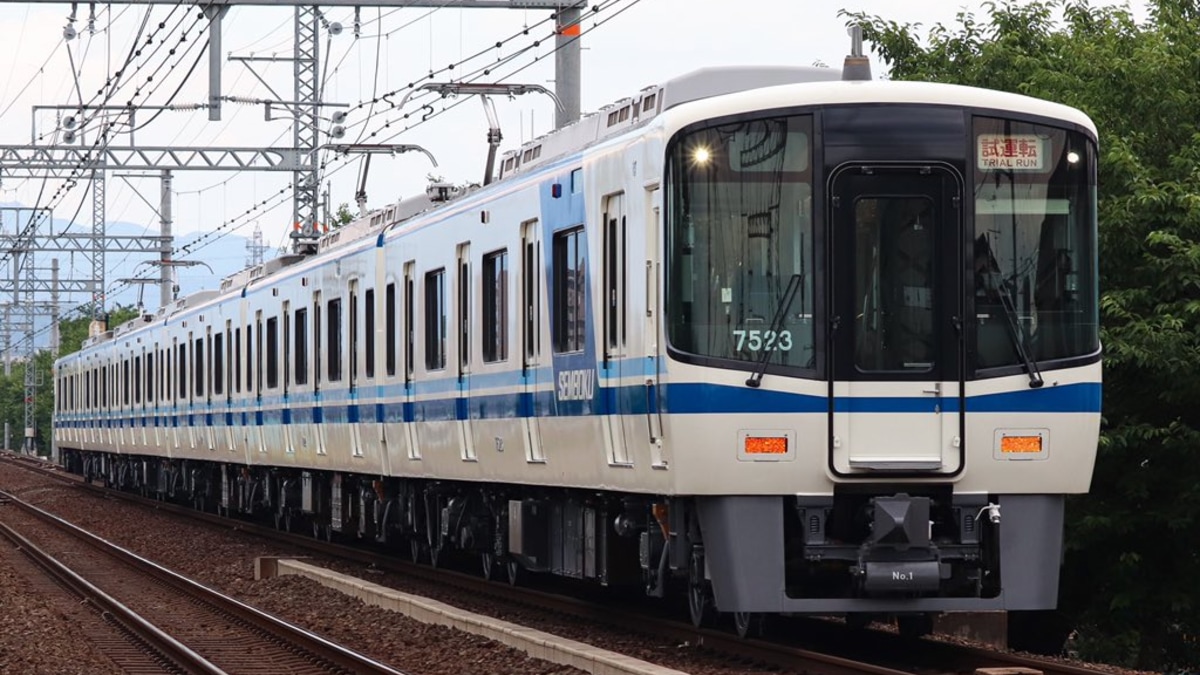 泉北】7020系7523Fが南海千代田工場を出場試運転 |2nd-train鉄道ニュース
