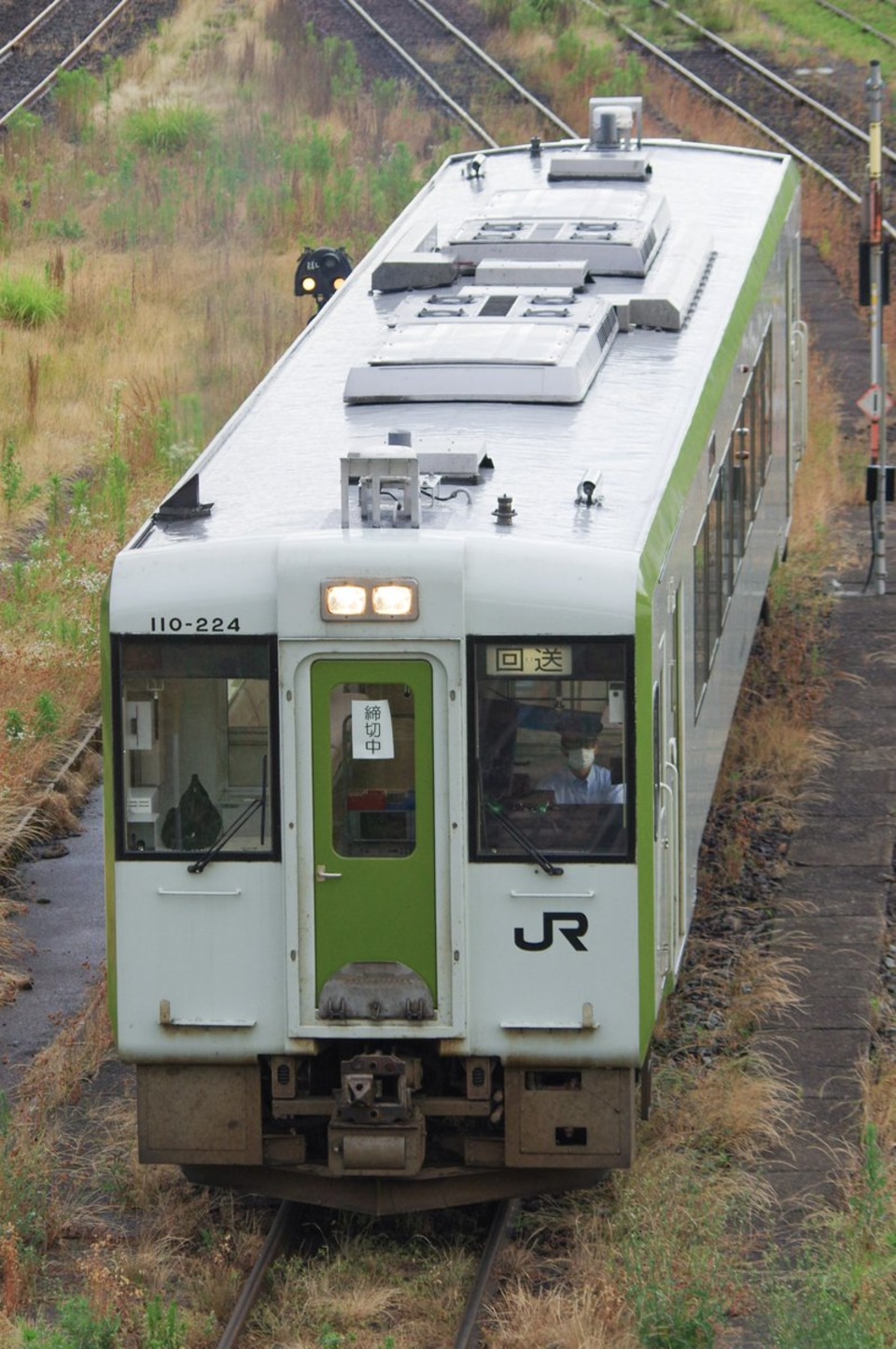 【JR東】キハ110-224が郡山総合車両センター出場(只見線転用)の拡大写真