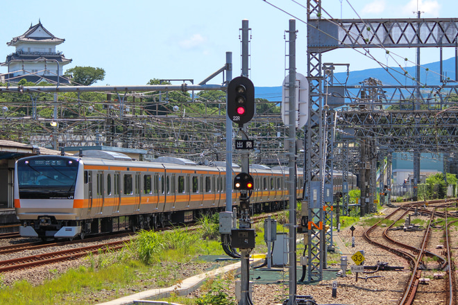【JR東】E233系0番台トタT71編成性能試験を小田原駅で撮影した写真