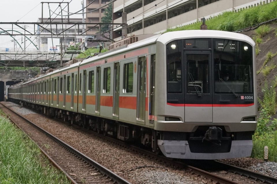 【東急】5050系4104F 長津田車両工場入場(202007)の拡大写真