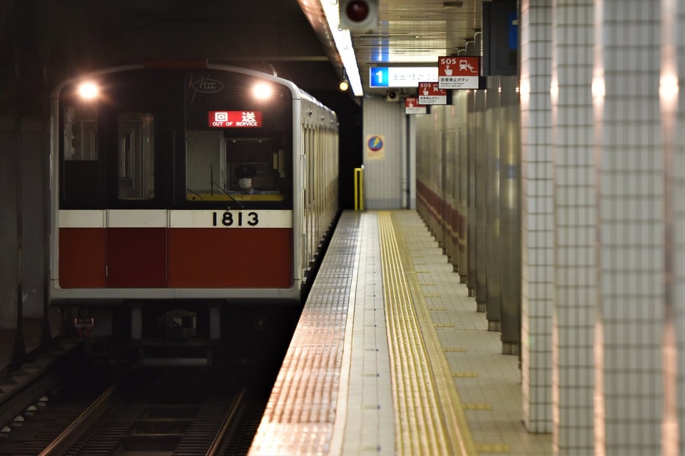 【大阪メトロ】10系1113F(御堂筋線10系ラスト)廃車回送の拡大写真
