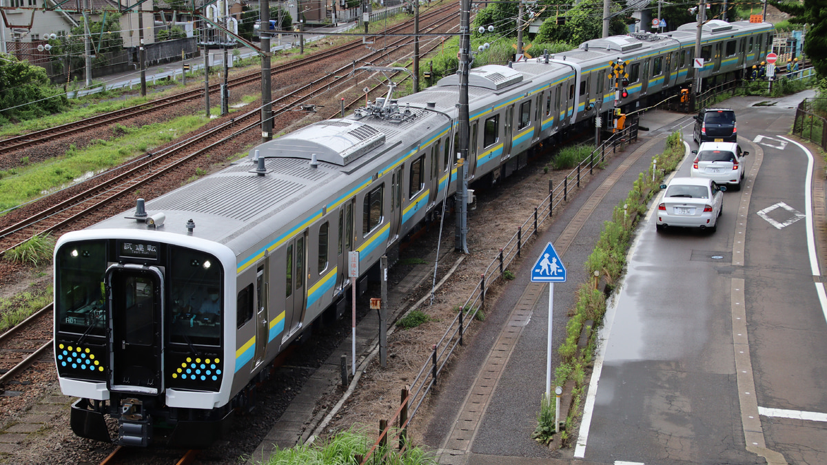 房総ワンマン新型】外房,内房,鹿島線向けE131系登場！R01,R02