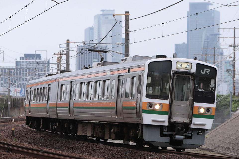 【JR海】213系飯田線送り込み迂回回送の拡大写真