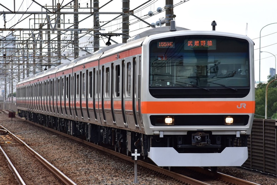 【JR東】E231系900番台MU1編成営業運転開始の拡大写真