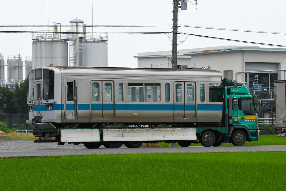 【小田急】1000形1081F 小田原方2両 廃車・搬出  の拡大写真