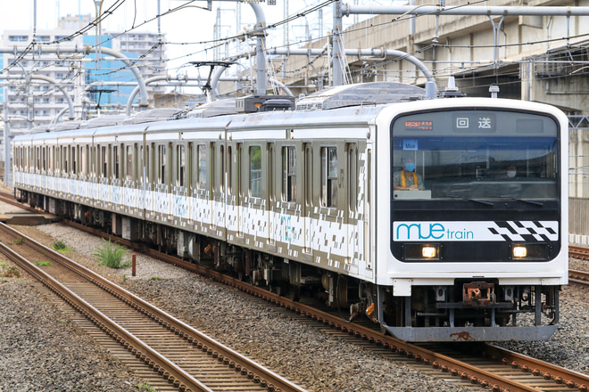 【JR東】209系多目的試験車MUE-Train 東京総合車両センター入場を赤羽～池袋間で撮影した写真