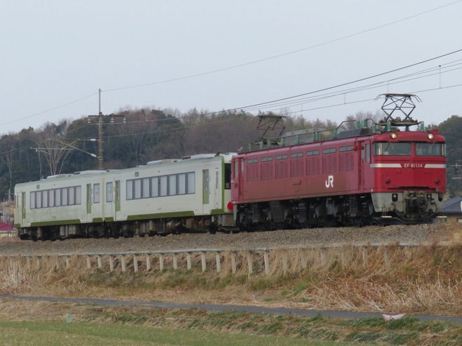 【JR東】キハ111-207＋キハ112-207郡山総合車両センター入場配給