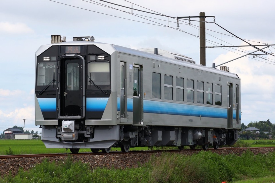 【JR東】秋田車両センター所属のGV-E400-9が新津運輸区への拡大写真