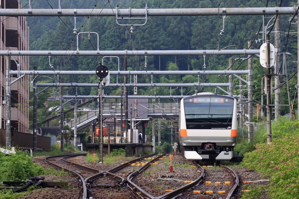 【JR東】E233系T71編成宮ノ平へ初入線の拡大写真