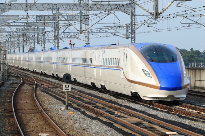 【JR東】E7系F3編成新幹線総合車両センター出場試運転