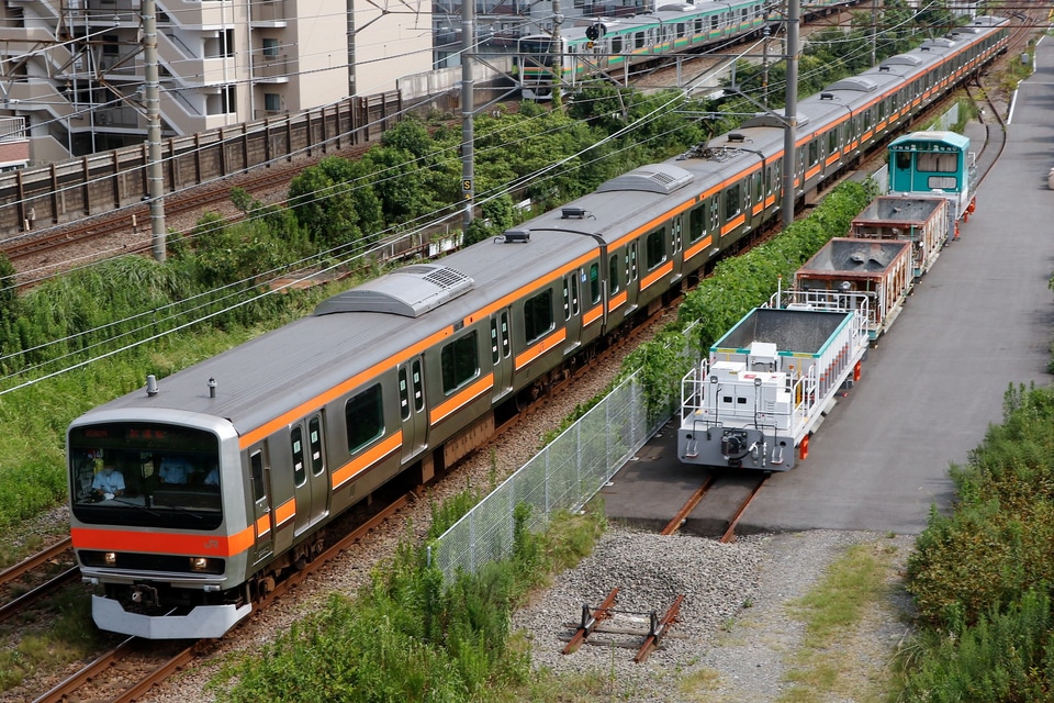 【JR東】E231系MU14編成が鶴見までハンドル訓練で運行の拡大写真