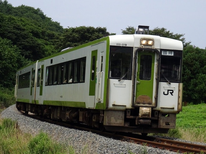 【JR東】キハ110系列を使用した「さんりくリアス号」が三鉄リアス線へ