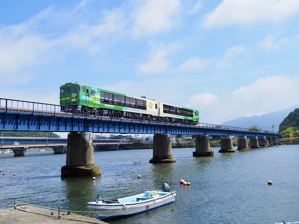 【JR東】風っこ三陸鉄道リアス線で試運転の拡大写真