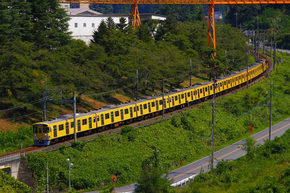 【西武】9000系9102F横瀬車両基地へ回送の拡大写真