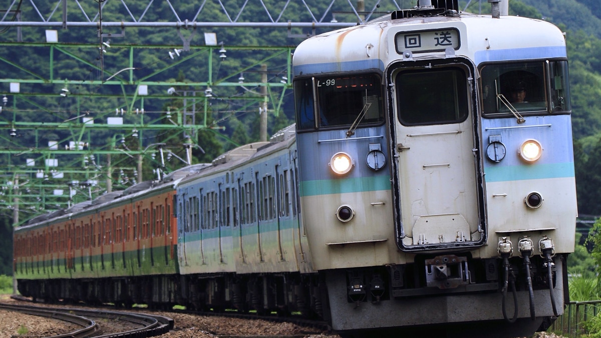 JR東】115系T1032+T1041編成 廃車回送 |2nd-train鉄道ニュース