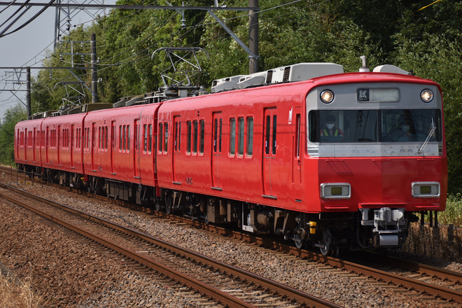 【名鉄】6500系6405F舞木出場試運転を富士松～一ツ木間で撮影した写真