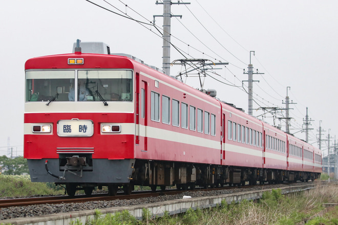 【東武】1800系1819F使用 団体臨時列車運転を木崎～世良田間で撮影した写真