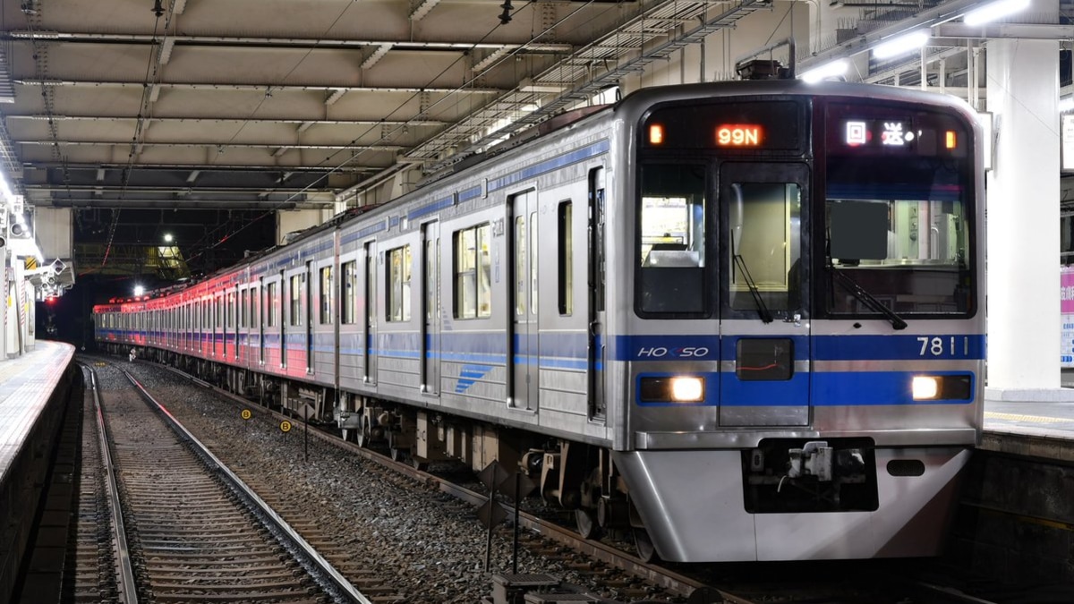 北総】7300形7818編成が深夜に回送 |2nd-train鉄道ニュース
