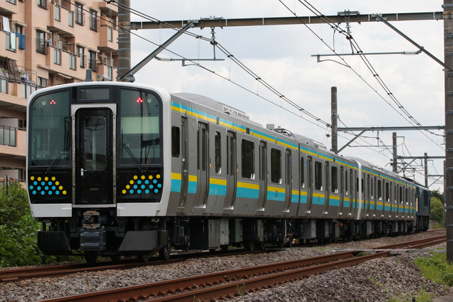 【JR東】E131系マリR03+マリR04編成 配給輸送