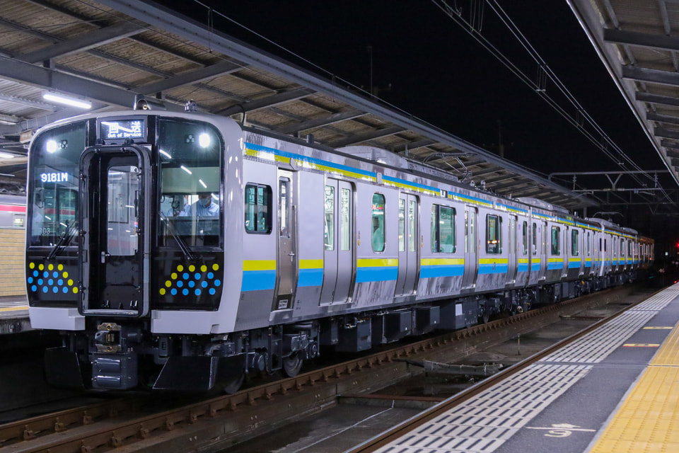 【JR東】E131系マリR03+マリR04編成 幕張車両センター回送の拡大写真