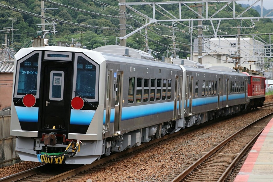 【JR東】GV-E400系3両(秋田地区向け)甲種輸送の拡大写真