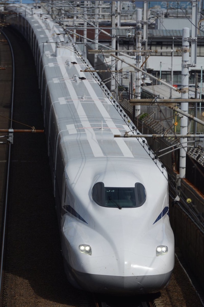 【JR海】N700S J4編成試運転を名古屋〜三河安城間で撮影した写真