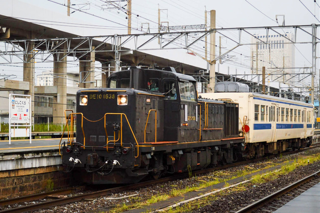 【JR九】唐津車両センターキハ47-136廃車回送を西小倉駅で撮影した写真